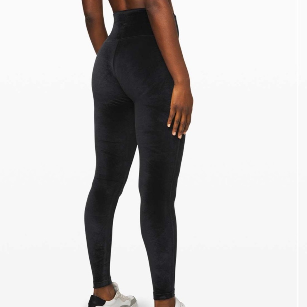 Lululemon 4 Wunder Lounge High-Rise Tight 28" *Velvet
Black